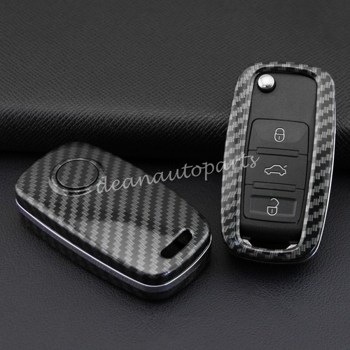Carbon fiber flip - key, case