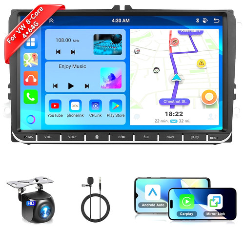 Car stereo carplay for - car,