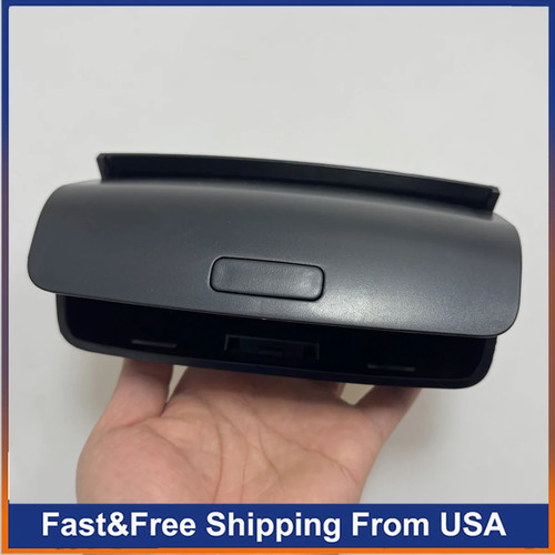 Black sun glasses holder - black,