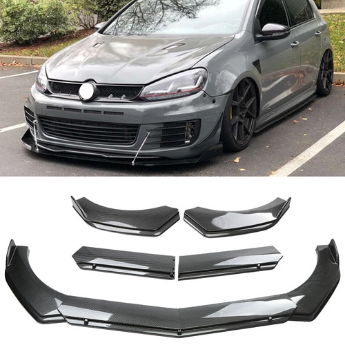 Front bumper lip spoiler - front,