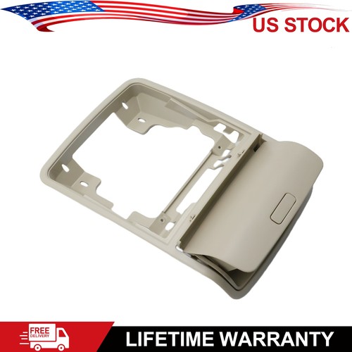Beige sun glasses holder - beige,