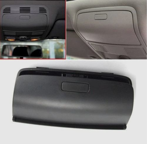 Black sun glasses holder - black,