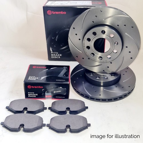 Brembo front drilled - brembo, grooved