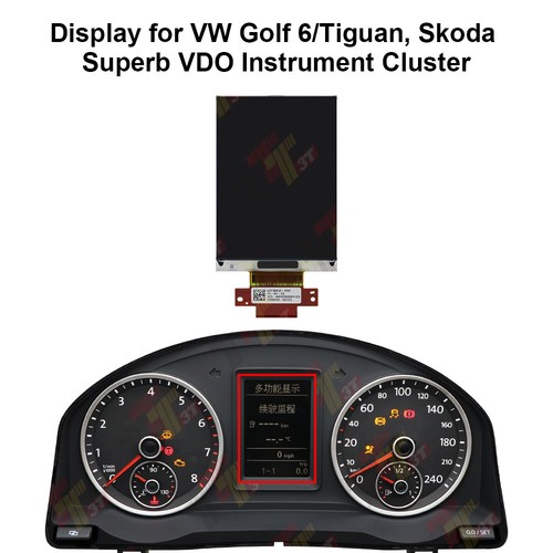 Display for golf mk6 - golf,