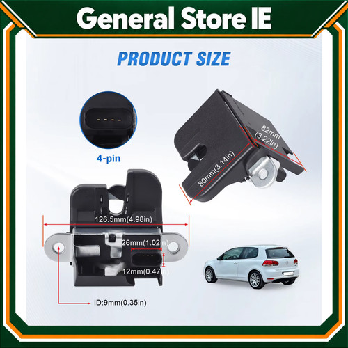 Trunk lock latch replacement - trunk,